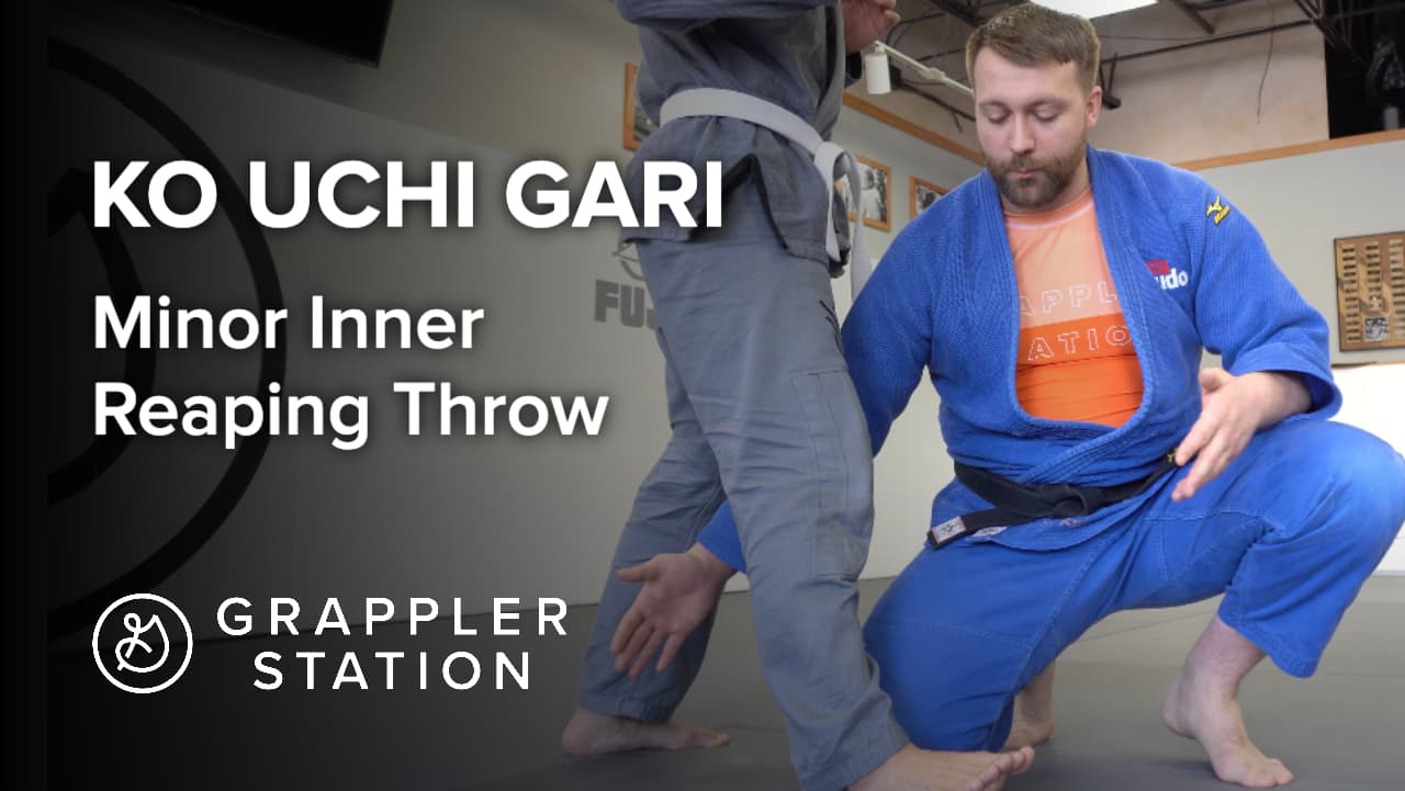 Ko Uchi Gari Minor Inner Reaping Throw Grappler Station
